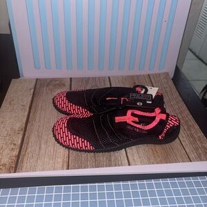 Kids Water Shoes - Black and Pink